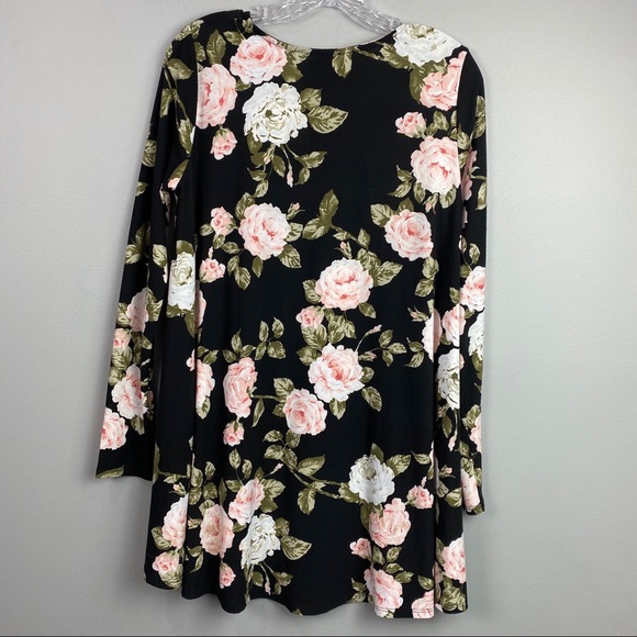 Show Me Your MuMu Floral Long Sleeve Mini Dress - Picture 2 of 5